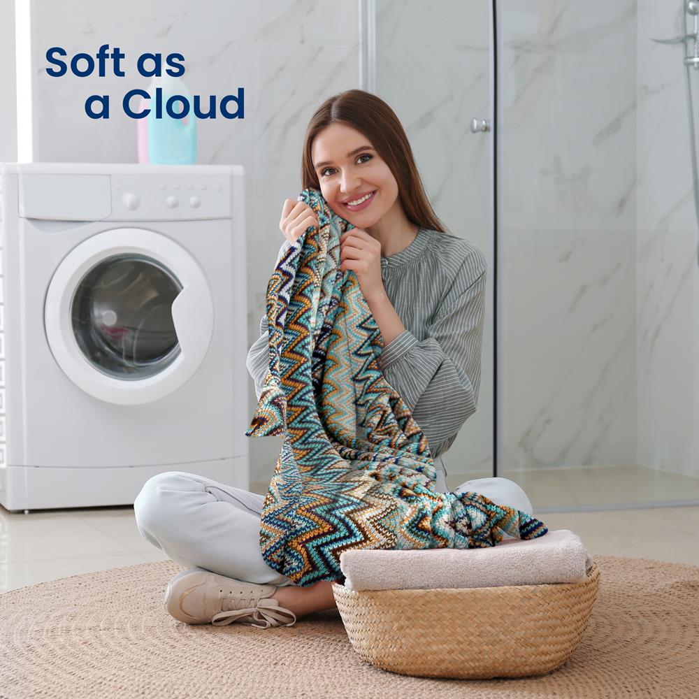 Bohemian Throw Blanket - Boho Knitted Tassel Throw Blanket, Suitable For All Seasons