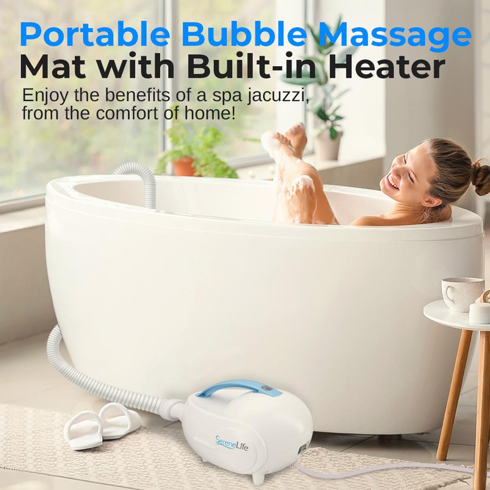 Bubble Bath Mat Body Spa Massage With Warm Air