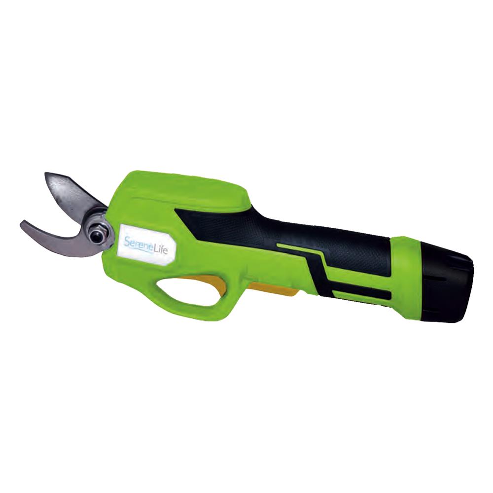 Cordless Lithium Power Pruner - Pruning Shear With 7.2V Lithium-Ion Battery Powered Garden Electric Pole Pruner