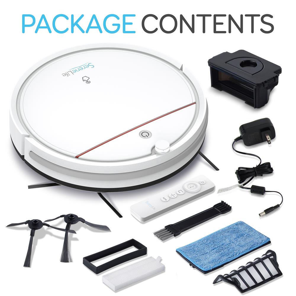 Smart Robot Vacuum Cleaner - Automatic Robot Cleaning Vacuum, Includes Remote Control For Cleaning Modes & Robot Directions