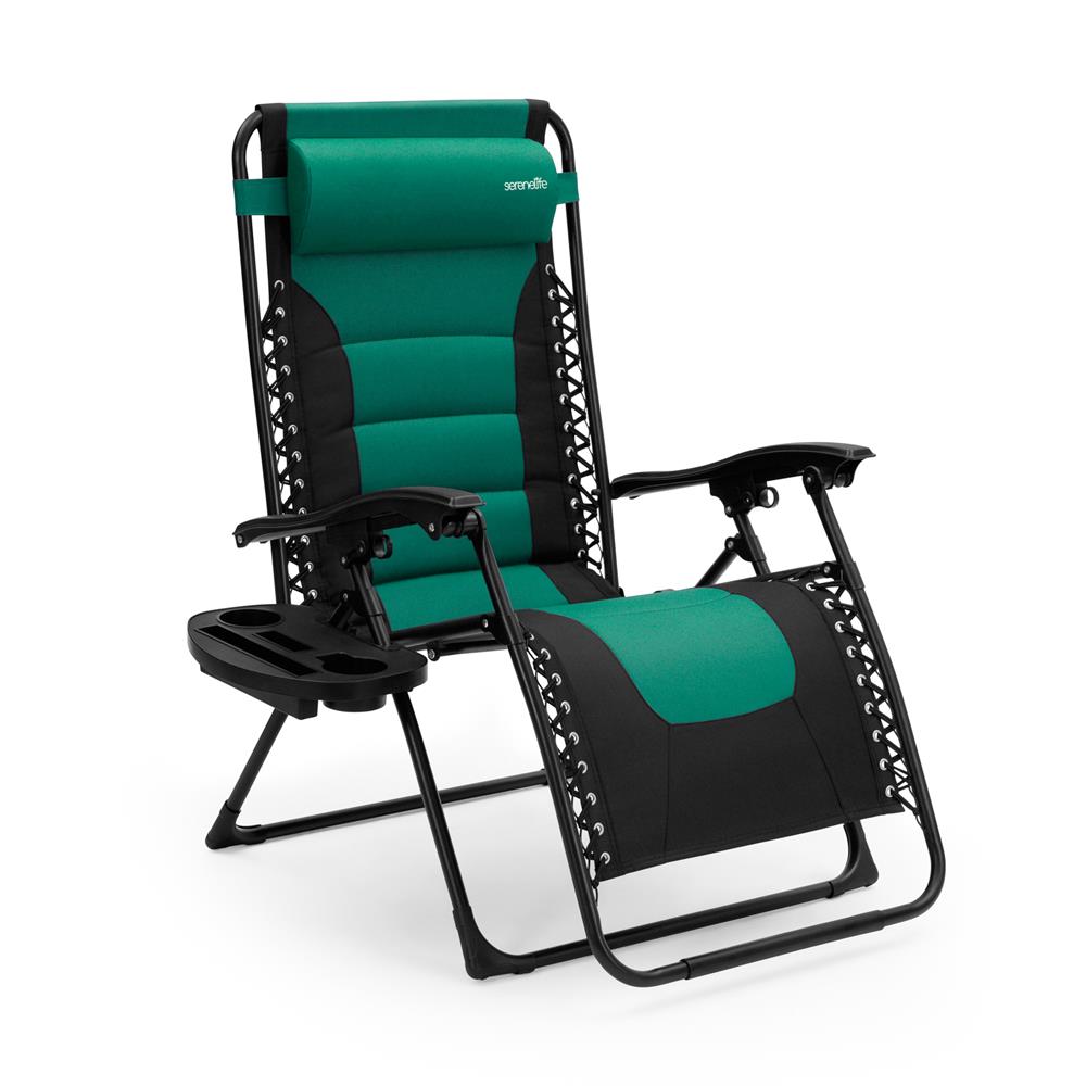 Zero Gravity Lounge Chair - Ultimate Comfort - Steel & Textilene - Green