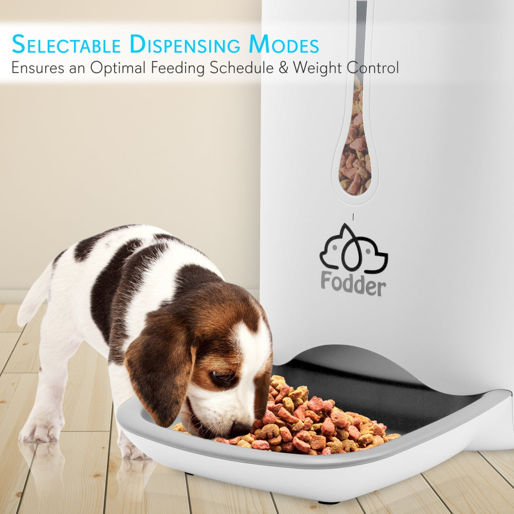 Automatic Pet Feeder, Optimal Schedule, Voice Recording, LCD Display