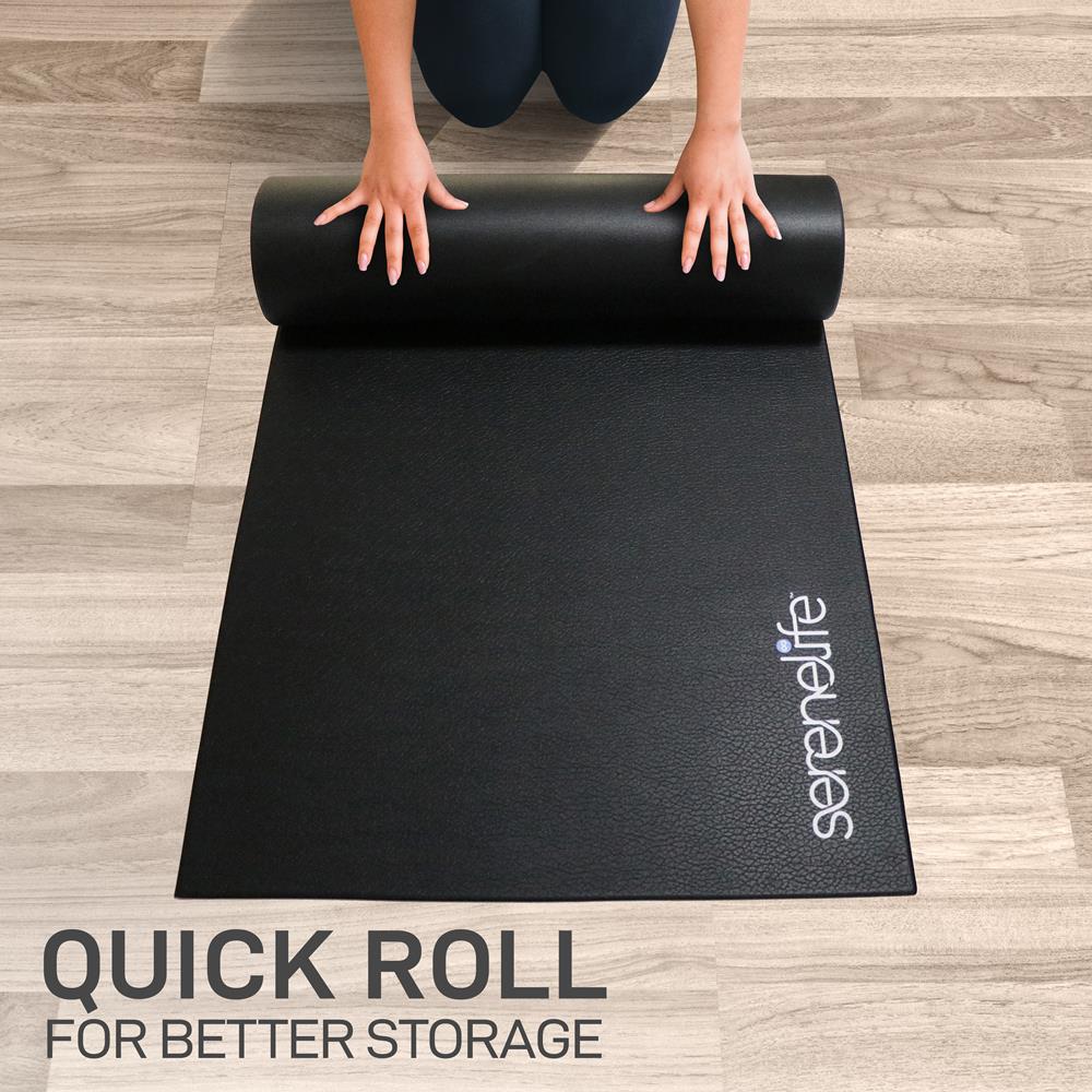 Pvc Bike Mat - Durable With Non-Slip Texture, Portable & Easy To Store
