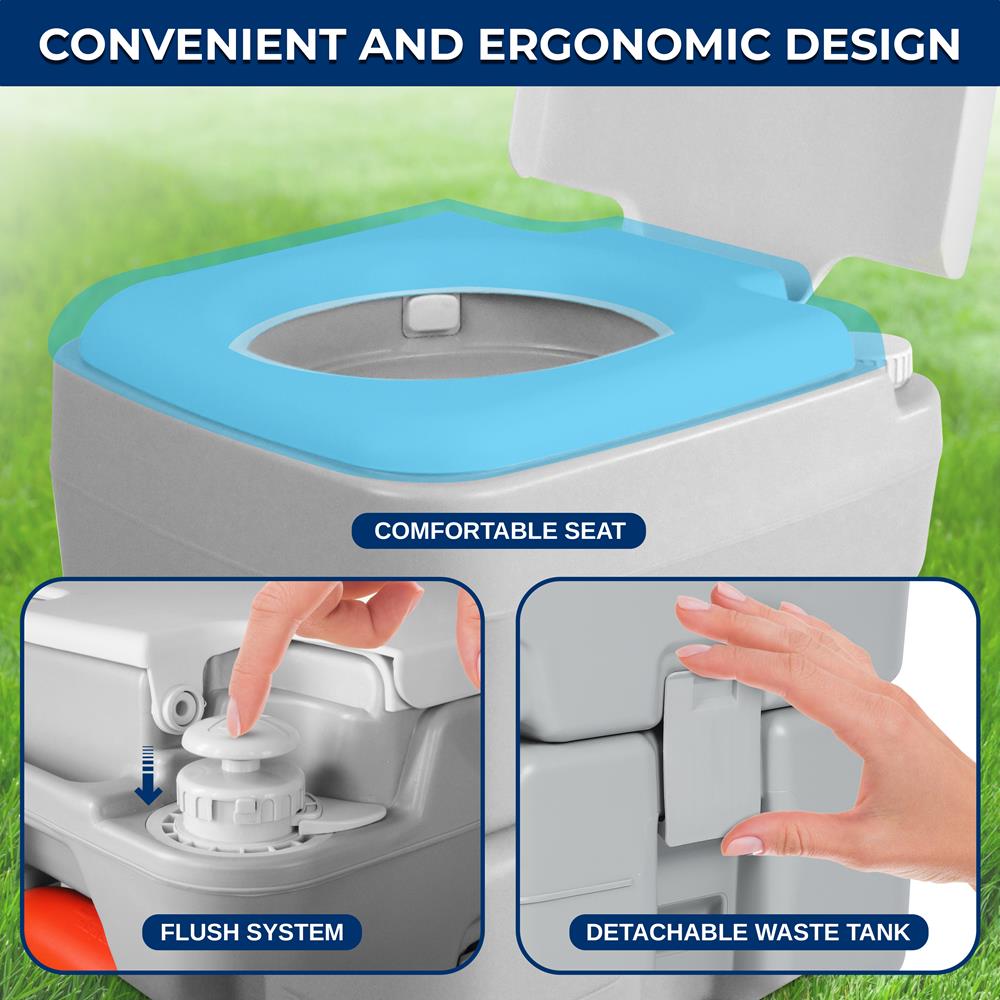 Portable Outdoor Toilet System
