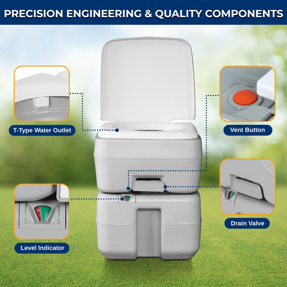 Portable Outdoor Toilet System