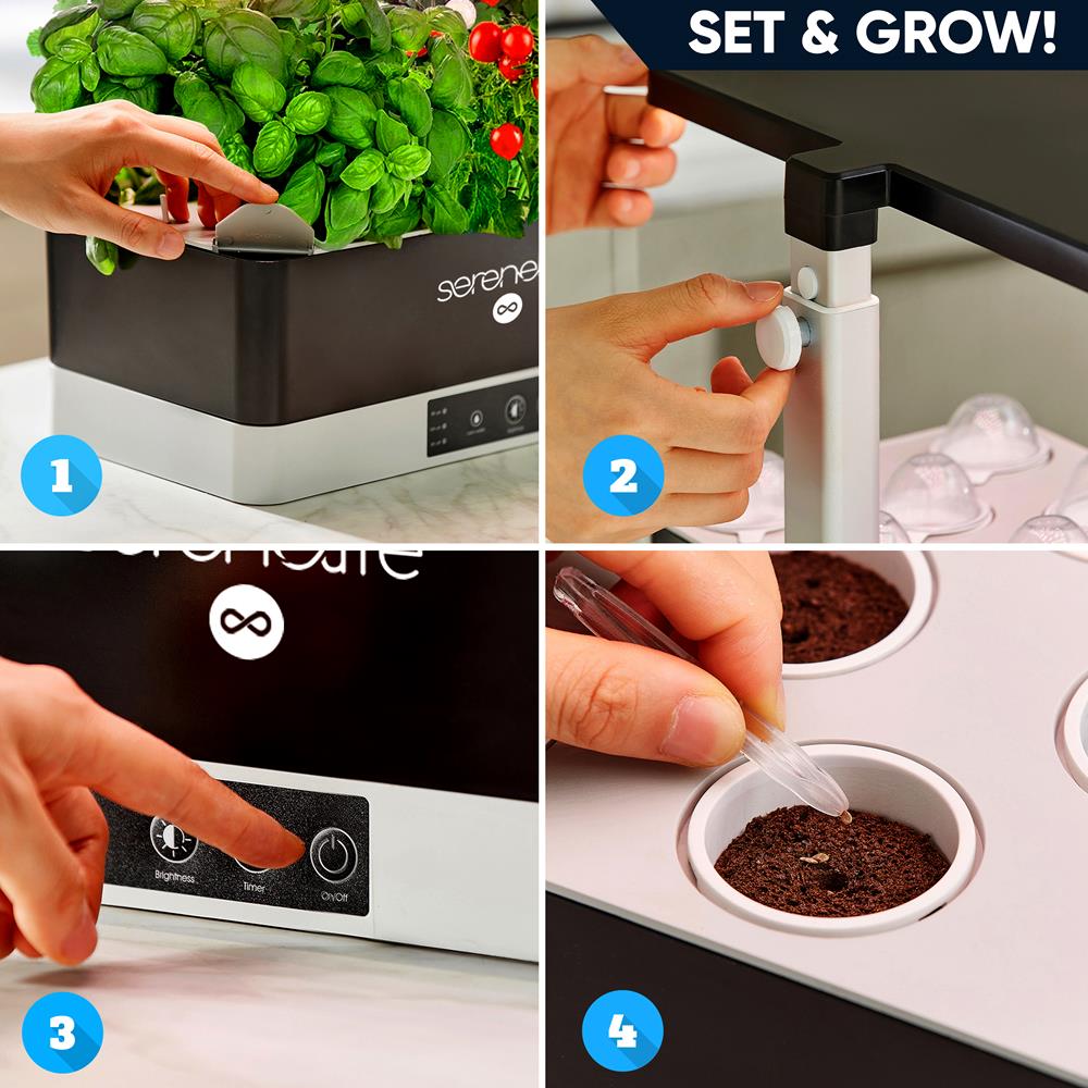 Indoor Garden Pods for Year-Round Growth, Eco-Friendly Smart Soil