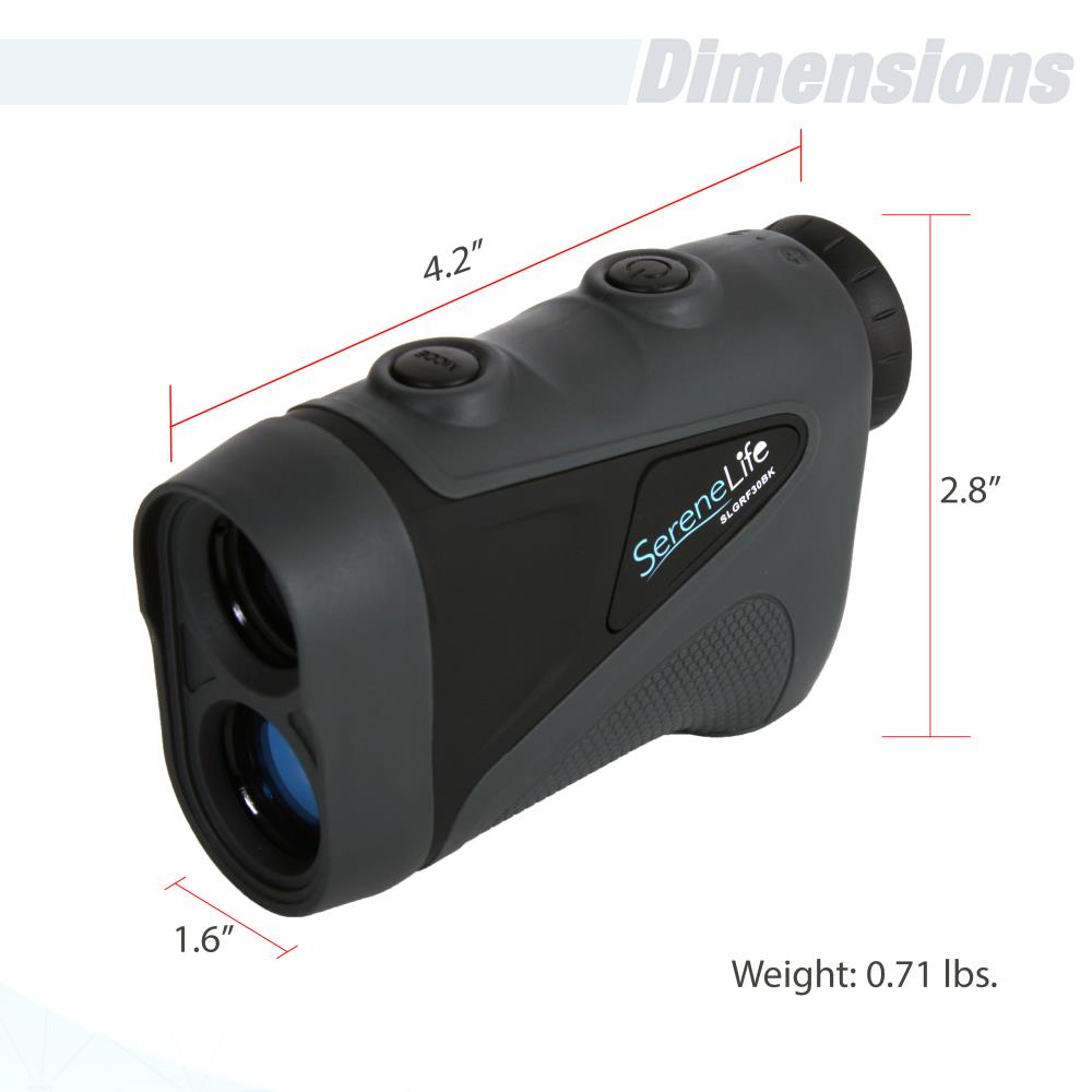 Golf Laser Rangefinder 540 Yards Accuracy 6X Zoom Waterproof