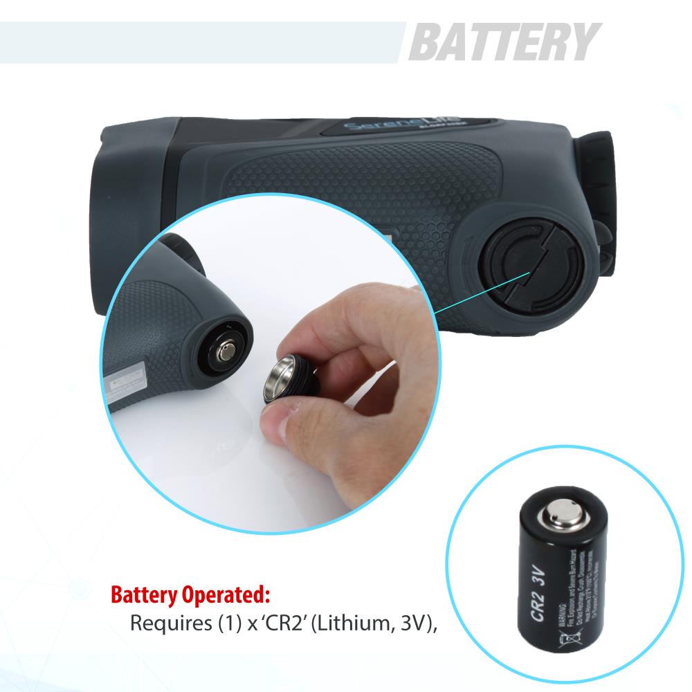 Golf Laser Rangefinder 540 Yards Accuracy 6X Zoom Waterproof