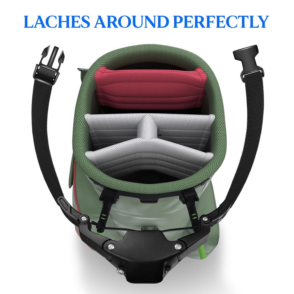 Foldable 3-Wheel Golf Cart, Easy Storage, Steel Frame, Quick Brake