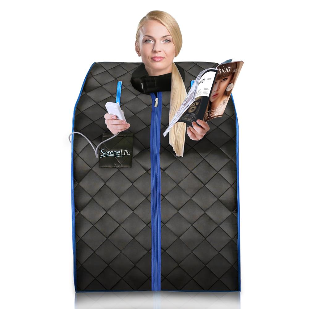 Portable Infrared Sauna - Relaxing Therapy, 140°F Heat, Compact Design