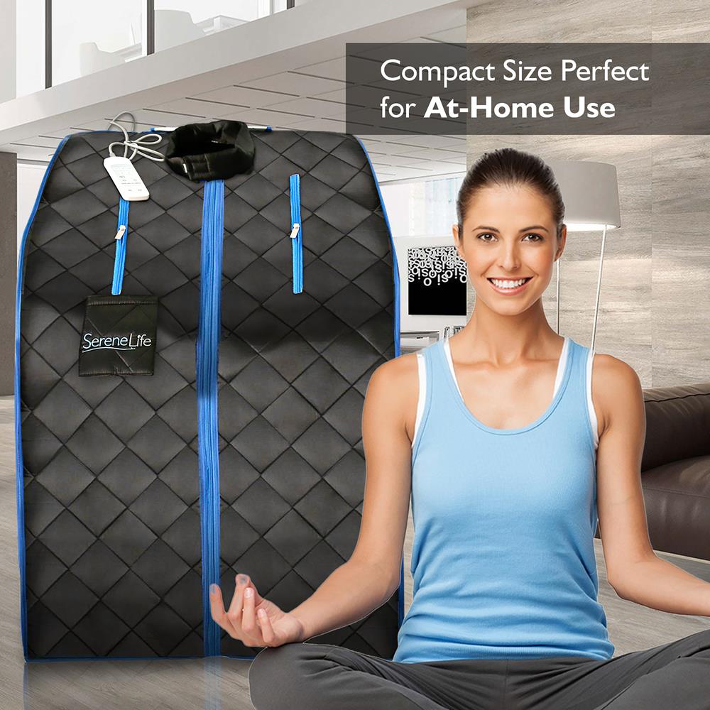 Portable Infrared Sauna - Relaxing Therapy, 140°F Heat, Compact Design