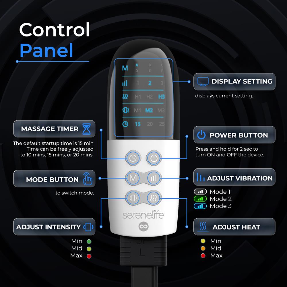 Air Compression Foot & Calf & Leg Massag