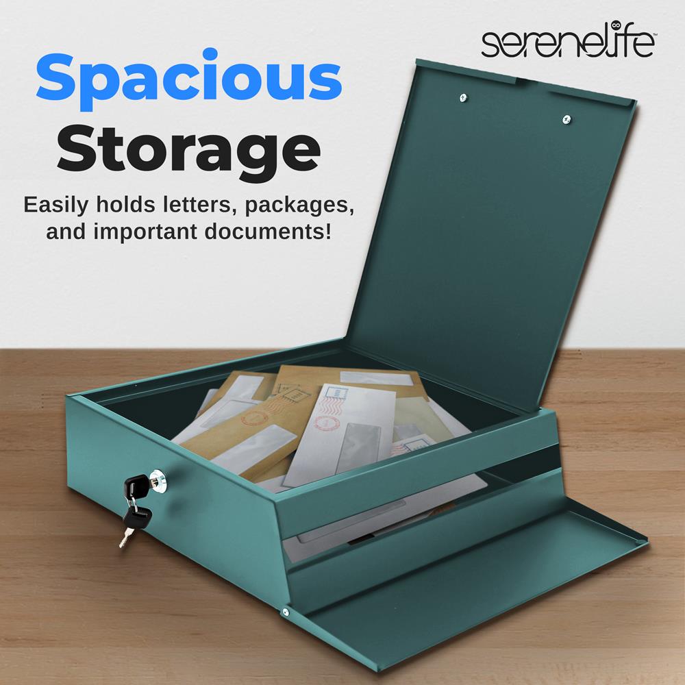 Wall Mount Locking Mailbox