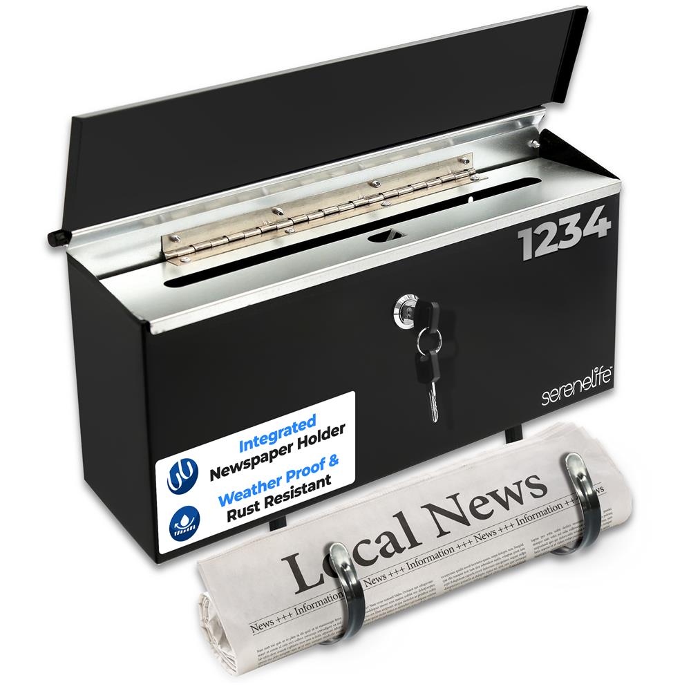 Wall Mount Locking Mailbox