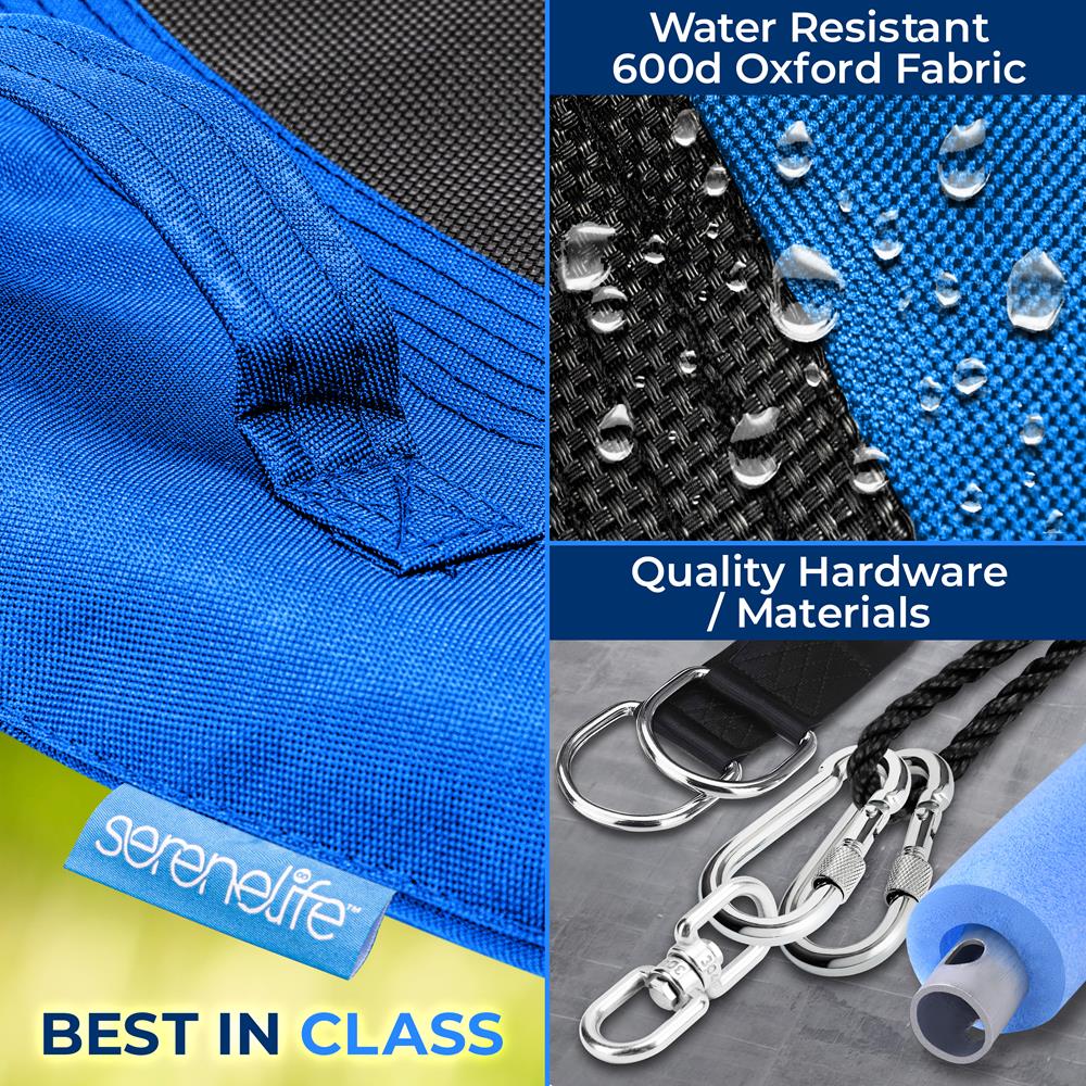 40" Saucer Swing with Pillow and Handles