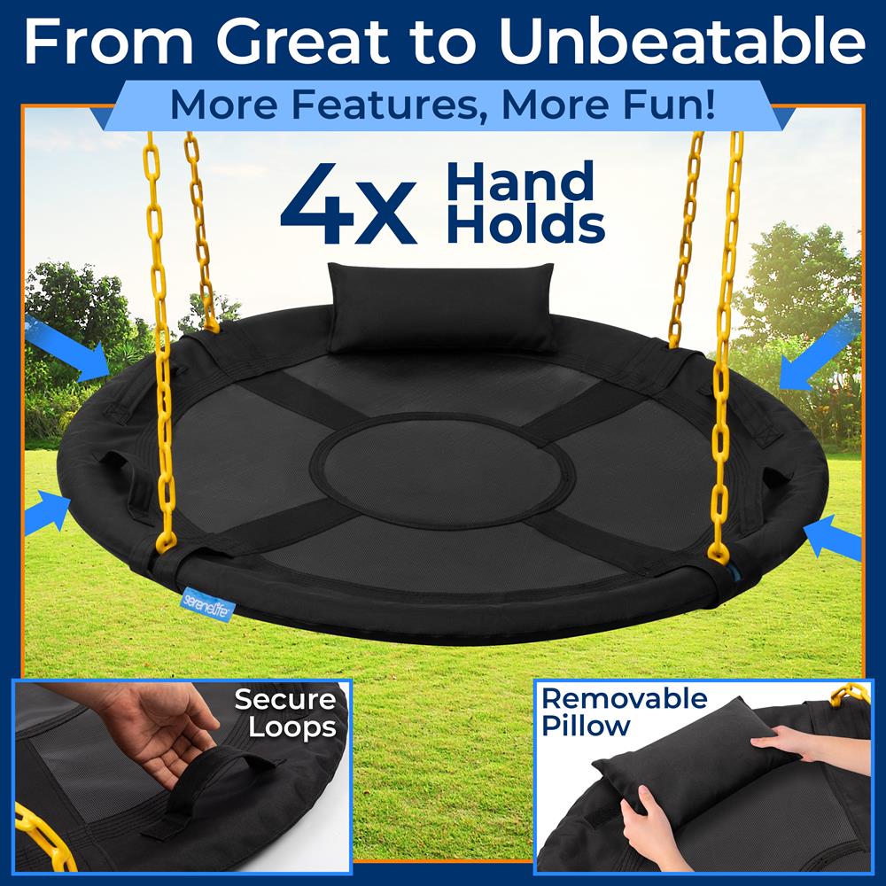 40" Saucer Swing with Hang Kit