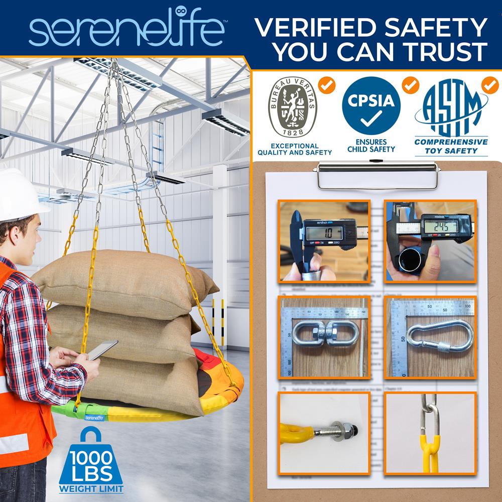 40" Saucer Swing with Hang Kit