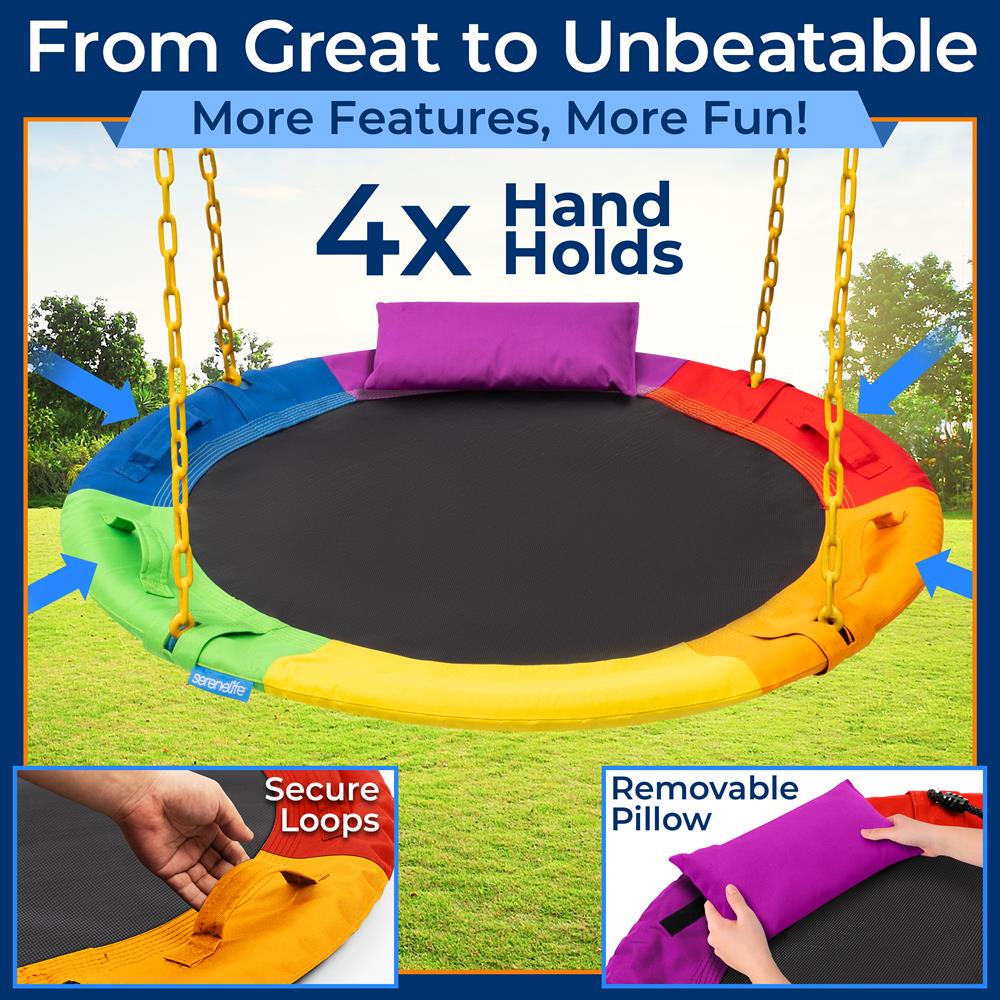 40" Saucer Swing with Hang Kit