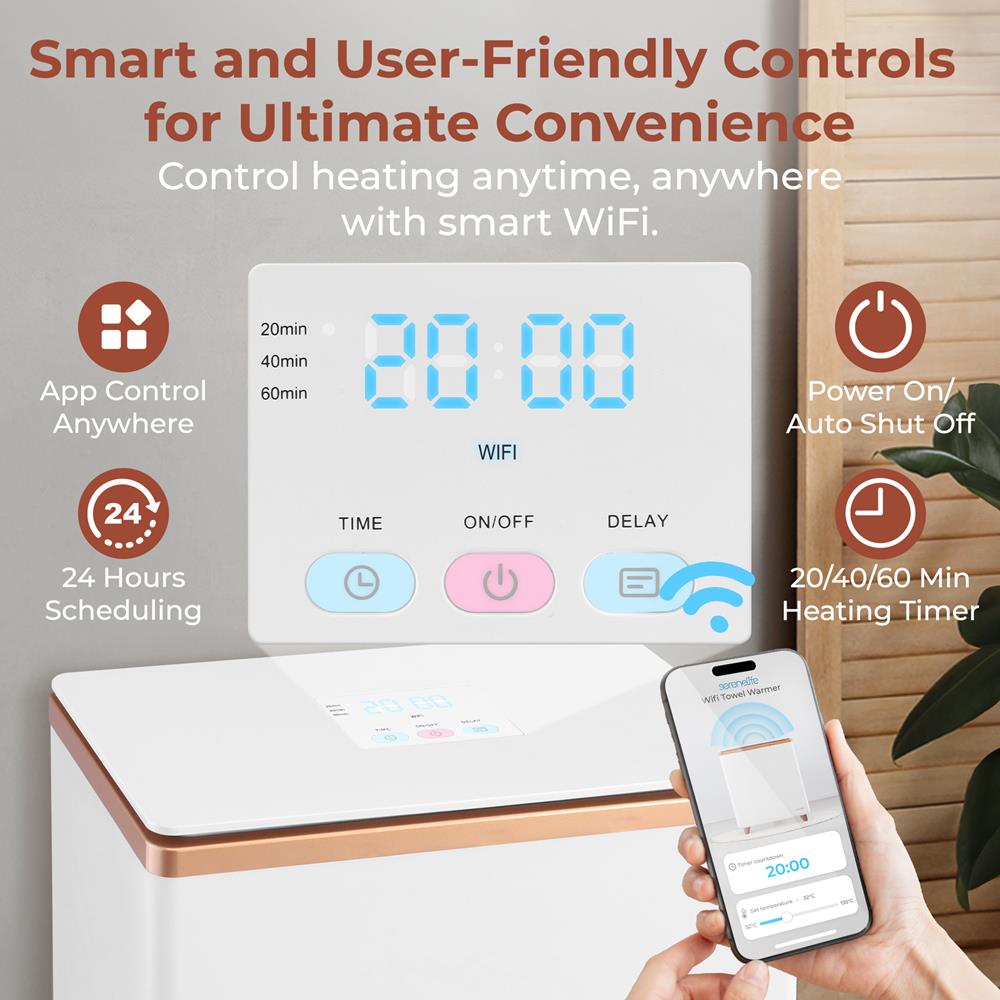 Towel Warmer with WIFI