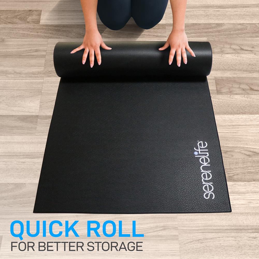 Exercise Mat for Floor Protection, Non-Slip PVC Foam, 36"x72"