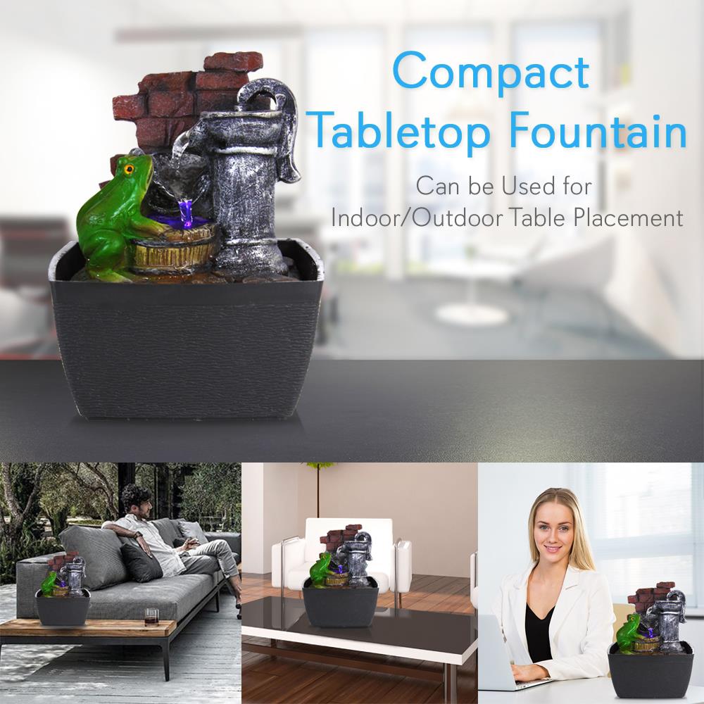 Water Fountain - Relaxing Tabletop Water Feature Decoration