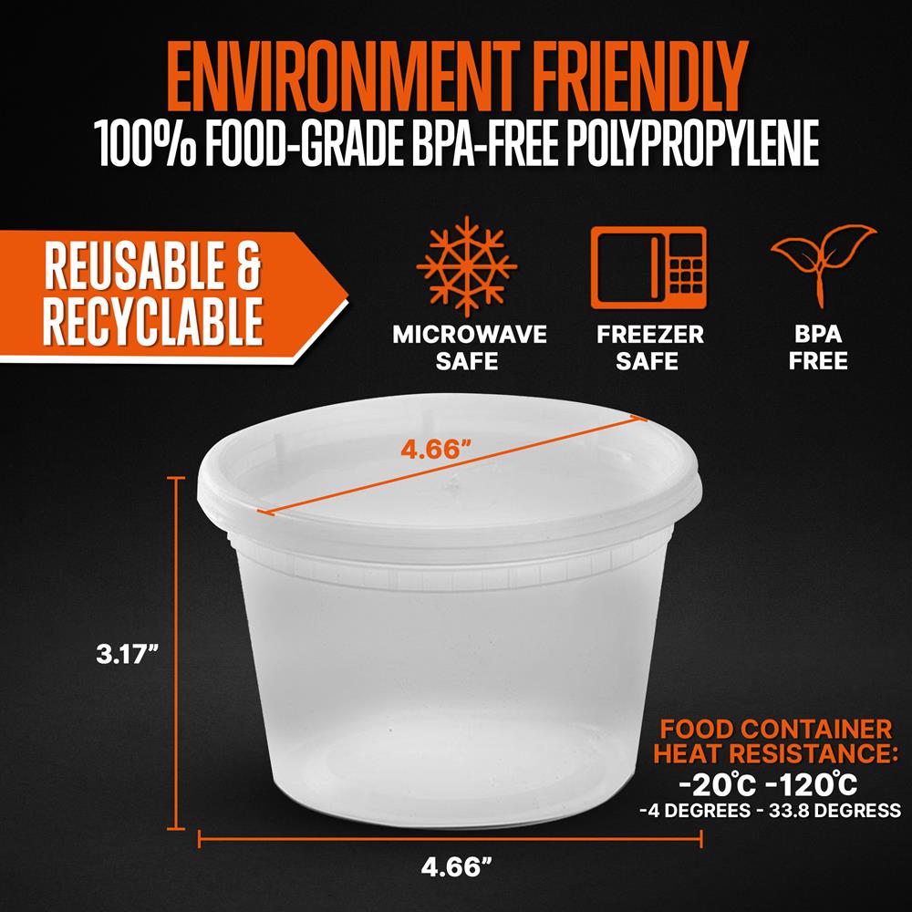 Microwavable Soup Container