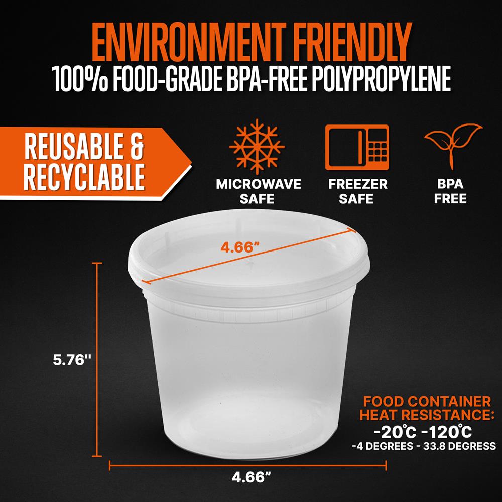 Microwavable Soup Container