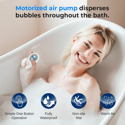 Bubble Bath Mat Body Spa Massage With Warm Air