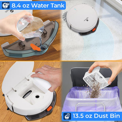 Smart Robot Vacuum Cleaner - PUCRCVAC100WT