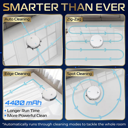 Smart Robot Vacuum Cleaner - PUCRVACX200WT