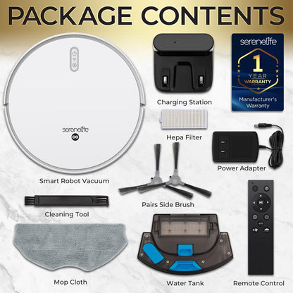 Smart Robot Vacuum Cleaner - PUCRVACX200WT