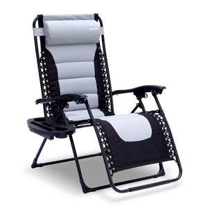 Zero Gravity Recliner Chair - Ultimate Comfort, Foldable, Blue