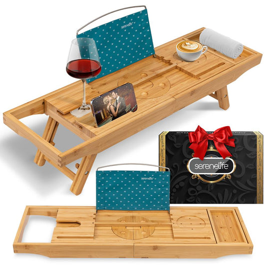 Bamboo Bathtub Caddy