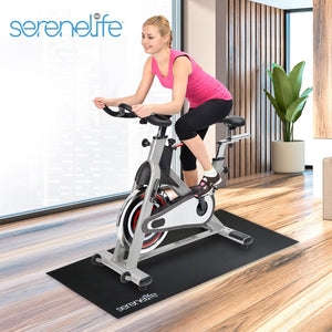 Pvc Bike Mat - Durable With Non-Slip Texture, Portable & Easy To Store