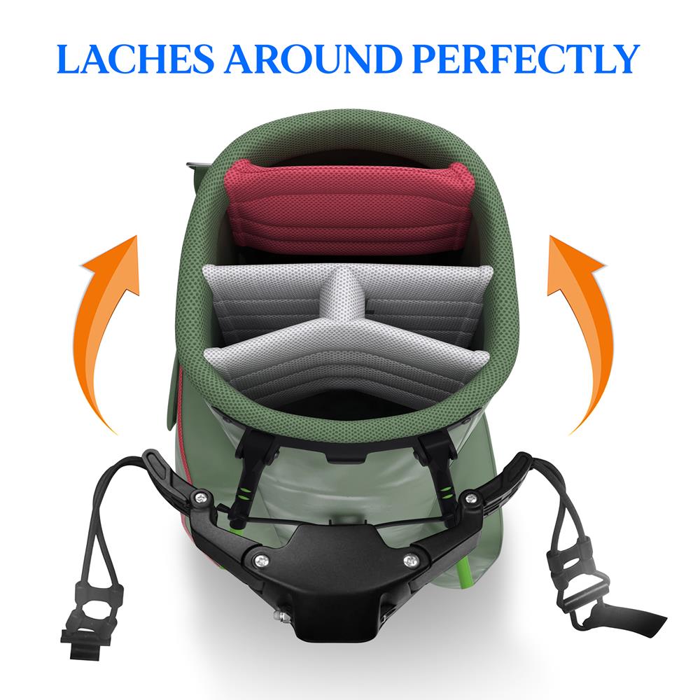 3-Wheel Golf Push Cart - Lightweight Aluminum, Easy Fold, Cooler Storage