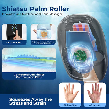 Therapeutic Hand Massager - SLHNDMSG007BK