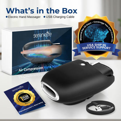 Therapeutic Hand Massager - SLHNDMSG007BK