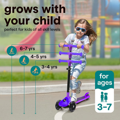 Trottinette pliable pour enfants 
