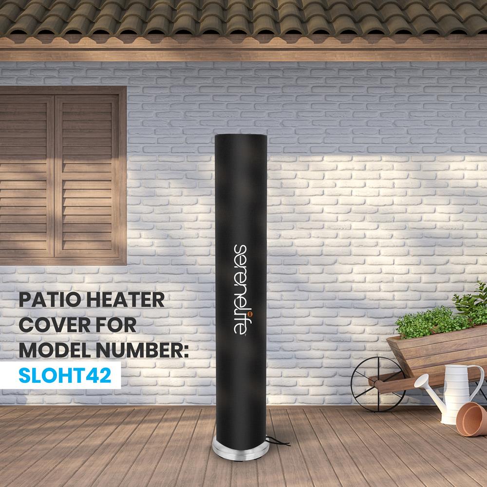 Patio Heater Cover, Tearproof Waterproof, Heavy-Duty, UV Resistant