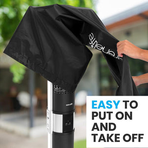 Patio Heater Cover, Tearproof Waterproof, Heavy-Duty Polypropylene