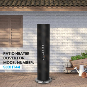 Patio Heater Cover, Tearproof Waterproof, Heavy-Duty Polypropylene