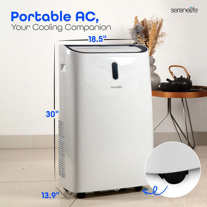 Climatiseur portable 12000 BTU Refroidissement efficace Blanc 