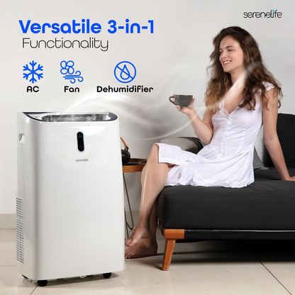 Climatiseur portable 12000 BTU Refroidissement efficace Blanc 