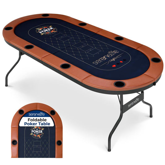 Foldable Poker Table - SLPT760