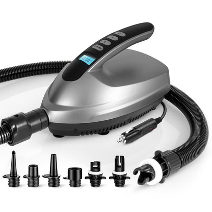 Inflatable Paddle Board Pump 20PSI High Pressure 12V DC Electric Air Pump