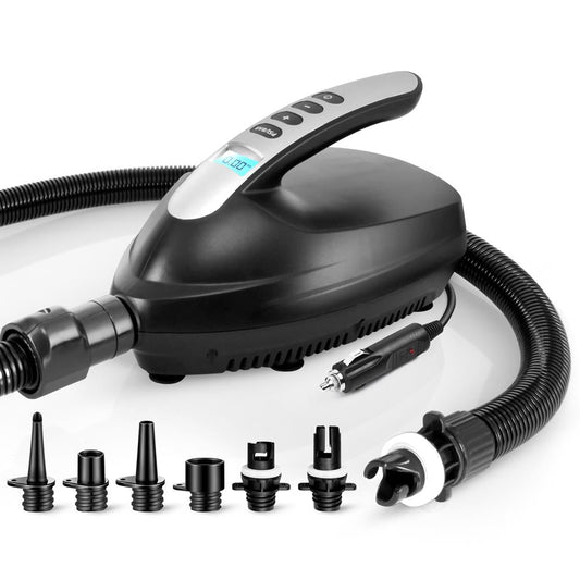 Inflatable Paddle Board Pump 16PSI High Pressure 12V DC Electric Air Pump
