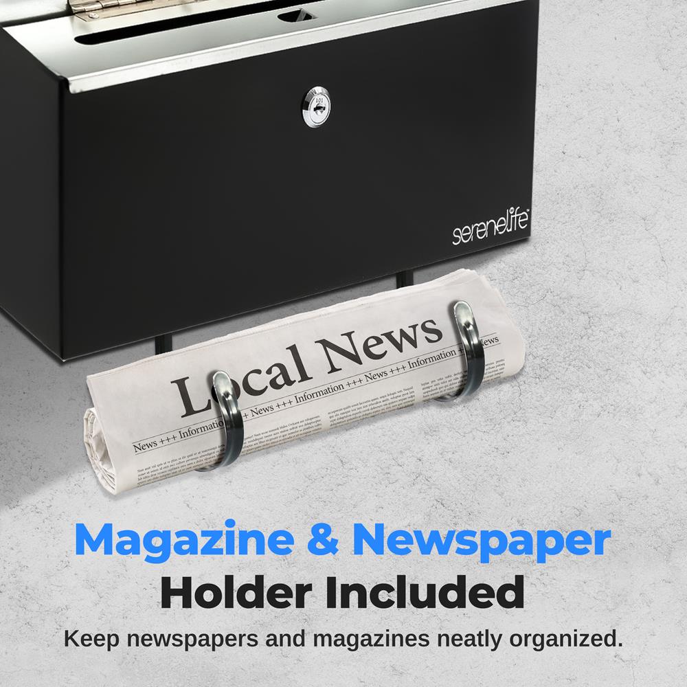 Wall Mount Locking Mailbox