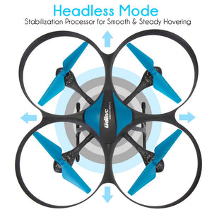 Wifi Drone Quad-Copter Wireless Uav With Hd Camera + Video Recording