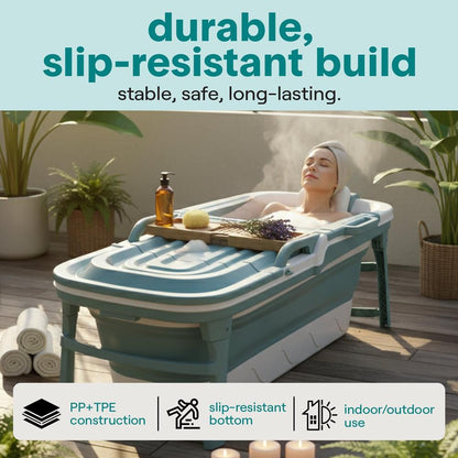 1.5M Foldable Bathtub Set - SLSPA5BL