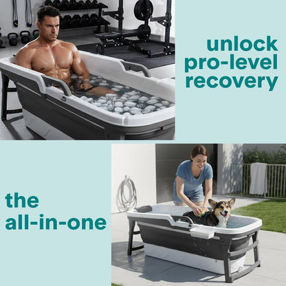 1.5M Foldable Bathtub Set - SLSPA6GY